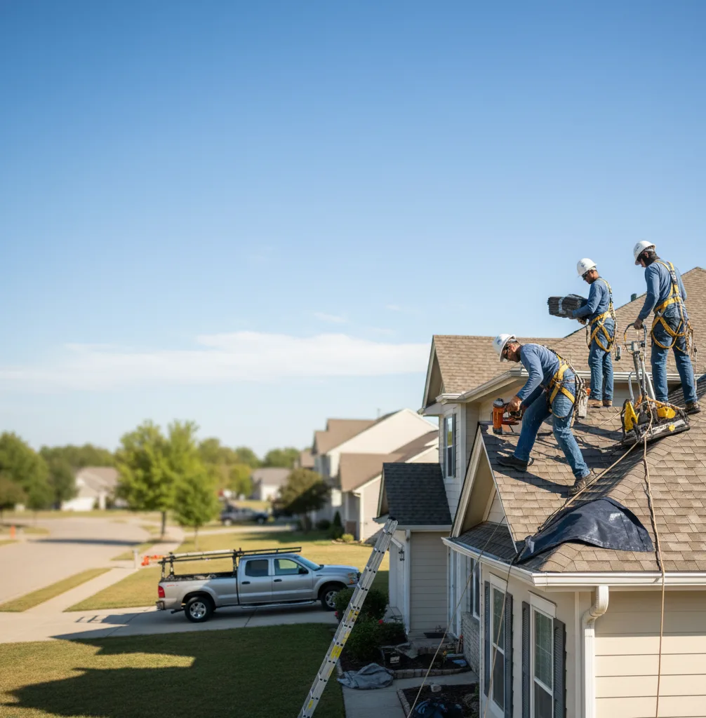 Roof Repair in Mineral Springs